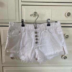 Free People Denim Cut-Off Shorts